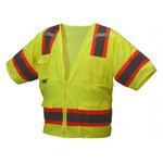 371268CP Pyramex RV3410 Class 3 Solid/Mesh Vest