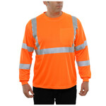 RAF Hi Vis Pocket Long Sleeve Birdseye Shirt