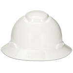 372579CP 3M SecureFit Uvicator 4-Point Pressure Diffusion Ratchet Suspension Full Brim Vented Hardhat