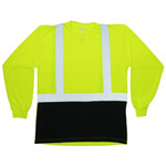 371339CP NSI Ultrabrite™ Workwear Class 2 Black Bottom Long Sleeve Shirt
