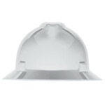 MSA V-Gard 4-Point Ratchet Suspension Full Brim Hardhat Kit