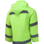 30750CP Neese 1820S Econo-Viz 3-Piece Lime Green Reflective Hi-Vis Rain Suit
