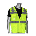 386011CP ANSI Type R Class 2 Five Pocket Surveyors Vest