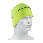 411026CP PIP Hi Vis Yellow Winter Beannie Cap with Reflective Stripe