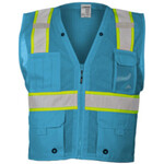 ENHANCED VISIBILITY MULTI-POCKET MESH VEST