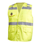 401815CP Black Stallion® Hi-Vis Class 2 FR Treated Cotton Vest