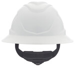 382582CP V-Gard C1™ Full Brim, Non-Vented, Fas-Trac III, White