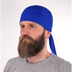 16490CP Ergodyne Chill-Its 6615 High-Performance Royal Blue Dew Rag 6/Case