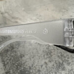 84475CP Radians Crossfire Shield Clear Anti-Fog Lens & Clear Frame Foam Lined Safety Glasses