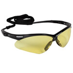 84403CP V30 Nemesis* Amber Anti-Fog Lens & Black Frame Safety Glasses