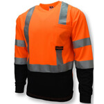 417134CP Radians Class 3 Long Sleeve Max-Dri™ T-Shirt with Black Bottom