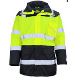 263655CP Class 3 Waterproof Fleece-Lined Parka