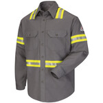 377433CP MEN FR UNIFORM REG SHIRT BULWARK 7OZ