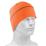 411027CP PIP Hi Vis Orange Winter Beannie Cap with Reflective Stripe