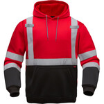 NON-ANSI PULLOVER SWEATSHIRT W/REFL TAPE