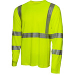 453456CP HI-VIS MOISTURE-WICKING LONG SLV T-SHIRT