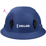 KELLER Studson™ SHK-1 Vented Full Brim Class C Safety Helmet