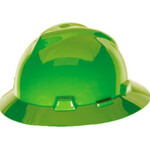 86277CP LE GN HI-VIZ HAT RTCHT SUSP VGARD