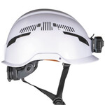 Klein Tools® Safety Helmet, Type-2, Vented Class C, with Rechargeable Headlamp