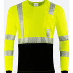 Ironwear Class 3 Long sleeve black bottom and cuffs