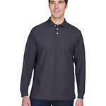 453200CP DEVON & JONES MENS PIMA PIQUÉ L-SLV POLO