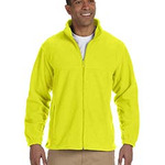 Harriton Men's 8oz Full-Zip Fleece