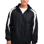 396975CP Fleece Lined Colorblock Jacket