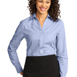 238524CP Port Authority Ladies Crosshatch Easy Care Shirt