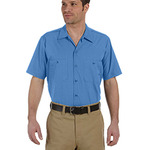 Dickies Men's 4.25oz Industrial Short-Sleeve Work Shirt