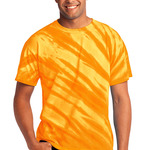Port & Company Tiger Stripe Tie Dye Tee