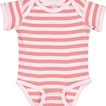 Rabbit Skins Infants' 5oz Baby Rib Lap Shoulder Onesie