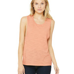 274886CP  Bella + Canvas Ladies' Flowy Scoop Muscle Tank