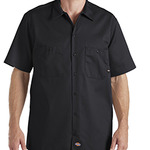 Dickies 6oz Industrial Short-Sleeve Cotton Work Shirt