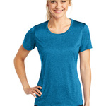 Sport Tek Ladies Heather Contender Scoop Neck Tee