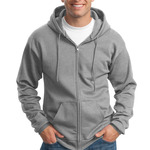 397721CP Tall Essential Fleece Full Zip Hooded Sweatshirt