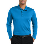 186760CP Port Authority Silk Touch Performance Long Sleeve Polo