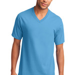 Port & Company 5.4oz 100% Cotton V-Neck T-Shirt