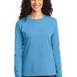 Port & Company Ladies Long Sleeve Core Cotton Tee