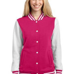 Sport-Tek Ladies Fleece Letterman Jacket