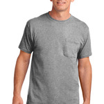 Port & Company Core Cotton Pocket Tee