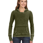 J America Ladies' Zen Pullover Fleece Hood