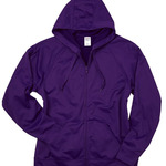 Jerzees Adult 6oz DRI-POWER SPORT Full-Zip Hooded Sweatshirt