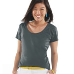 LAT Ladies Scoop Neck T-Shirt