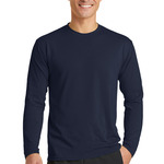 377354CP Long Sleeve Performance Blend Tee