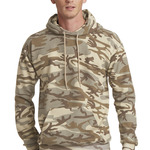 399136CP Port & Company Core Fleece Camo Pullover Hooded Sweatshirt