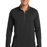 197528CP Nike Golf Dri FIT Stretch 1/2 Zip Cover Up