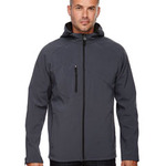 366780CP North End Men's Prospect Two-Layer Fleece Bonded Soft Shell Hooded Jacket