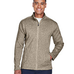298455CP Devon & Jones Men's Bristol Full-Zip Sweater Fleece Jacket