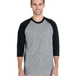 Gildan Adult Heavy Cotton 3/4-Raglan Sleeve T-Shirt