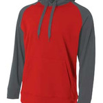 A4 Youth Color Block Tech Fleece Hoodie